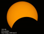 التصوير الفوتوغرافي وجعل الرسوم المتحركة للكسوف الشمسي ، 2020 ، 21 يونيو ، من مرصد جامعة كاشان بقلم ايرج صفائي