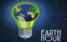 Earth Hour 2019 program was held in Mobarakeh and Kashan cities