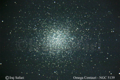 خوشه ستاره‌ای گوی‌سان اُمگا قنطورس - ۱۴ خرداد ۱۴۰۰