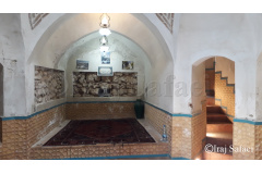 سربینه یا رختکن حمام صفوی نیاسر