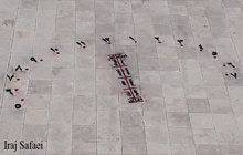 ساعت آفتابی آنالماتیک دانشگاه کاشان از ساخته های ایرج صفایی در نقشه گوگل (Google Map) جانمایی شد