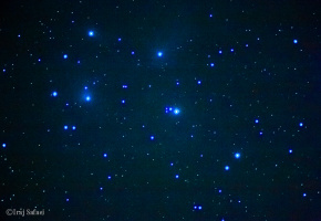 ثبت تصویری از خوشه پروین یا هفت خواهران