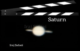 تصویربرداری از رُخگرد عرضی ستاره رونده کیوان توسط ایرج صفایی در رسدخانه دانشگاه کاشان