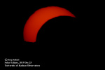 تصویربرداری از خورشیدگرفتگی پنجم دی ۱۳۹۸ در رصدخانه دانشگاه کاشان
