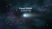 دنباله دار قو (سوان) C/۲۰۲۰ F۸ SWAN تا یک ماه دیگر به بیشترین درخشندگی خود می رسد