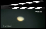 فیلم‌برداری از سیاره ناهید در رصدخانه دانشگاه کاشان توسط ایرج صفایی