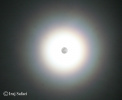 تصویربرداری از پدیده زیبای خرمن ماه توسط ایرج صفایی در رصدخانه دانشگاه کاشان