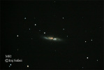 تصویربرداری از کهکشان M۸۲  توسط ایرج صفایی در رصدخانه دانشگاه کاشان