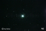 تصویربرداری از خوشه ستاره‌ای گوی‌سان M۲ توسط ایرج صفایی در رسدخانه دانشگاه کاشان