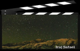 تصویربرداری و پویانمایی زمان-گذشت جابجایی ستارگان آسمان زمستانی و کوههای برفی نیاسر توسط ایرج صفایی مسئول رسدخانه (رصدخانه) دانشگاه کاشان