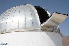 Le dôme principal de l'observatoire de l'université de Kashan