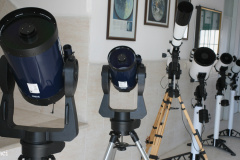 Petits télescopes de l'observatoire de l'université de Kashan