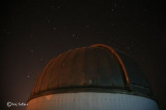 Constellation du Lione au-dessus du dôme de l'Université de l'observatoire de Kashan (UKO) - 20 janvier 2021